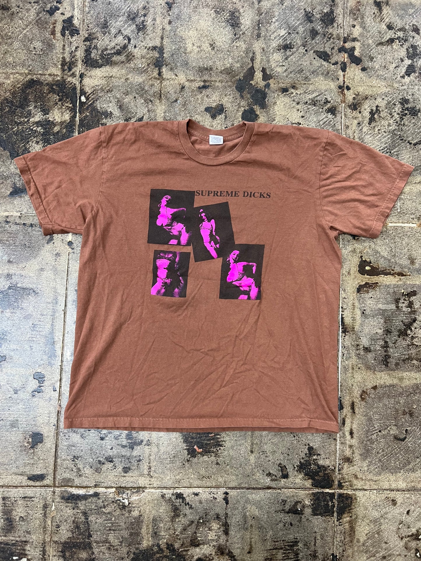 SUPREME DICKS TEE
