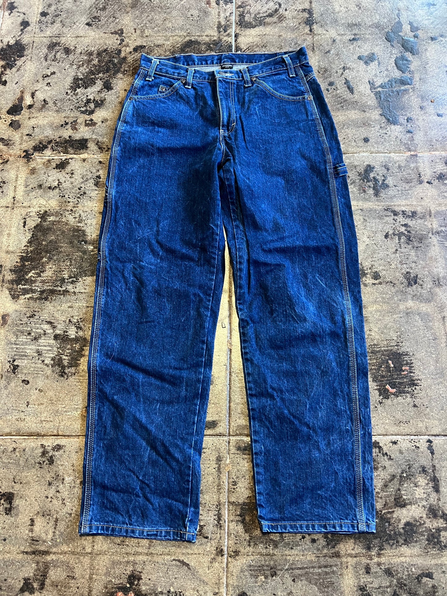 DICKIES DARK BLUE PANTS / 32X32
