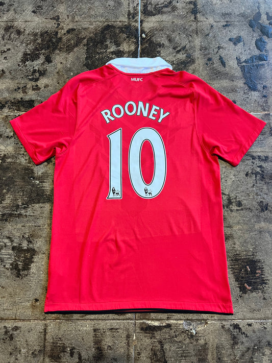 NIKE 10-11' MANCHESTER UNITED ROONEY HOME JERSEY