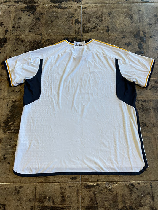 ADIDAS 23-24 REAL MADRID AUTHENTIC HOME JERSEY
