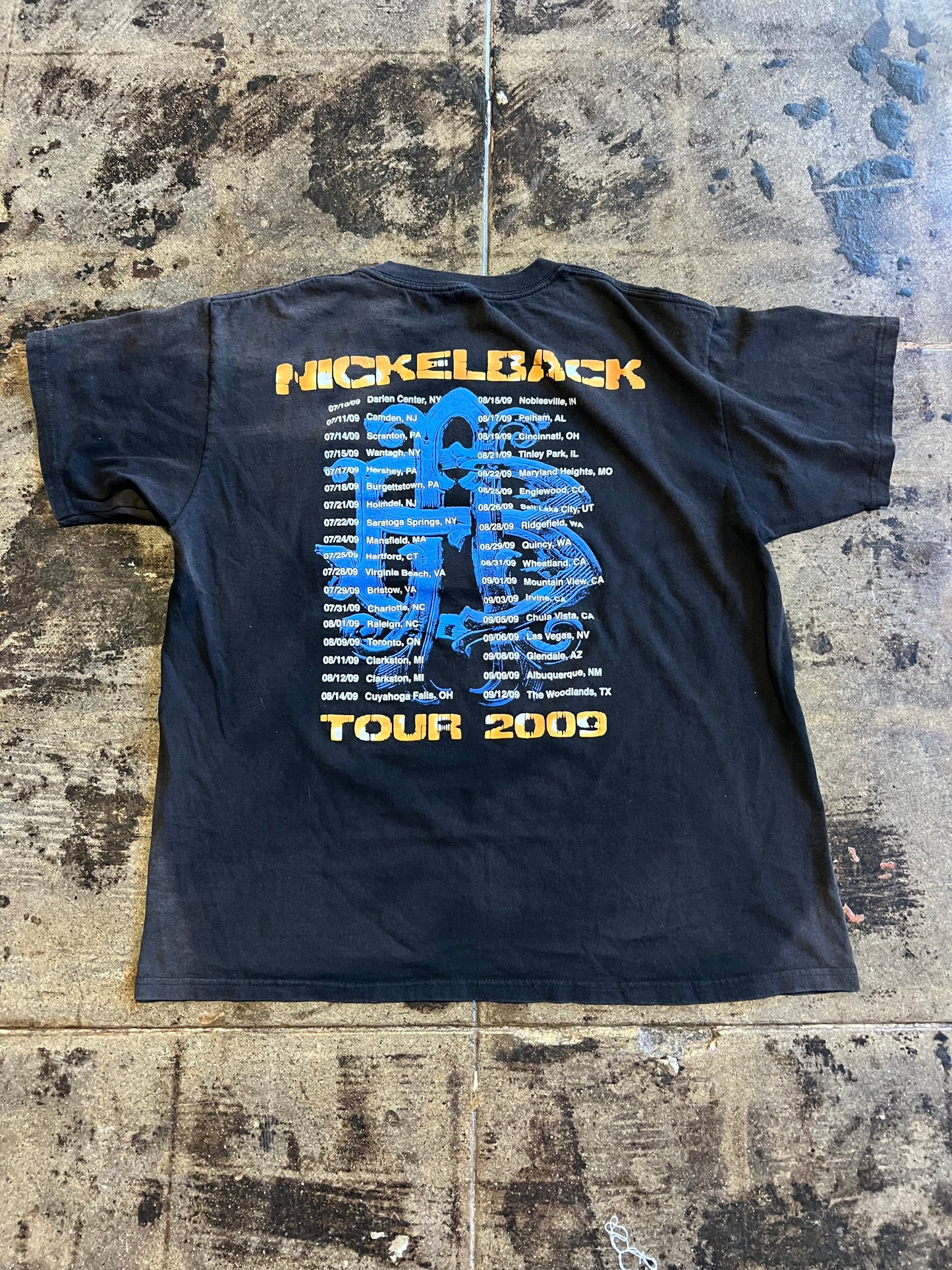 NICKELBACK TOUR 09’ TEE