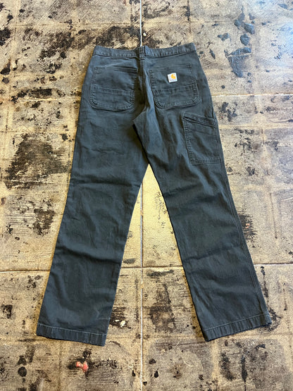 GREY CARHARTT PANTS RELAXED FIT