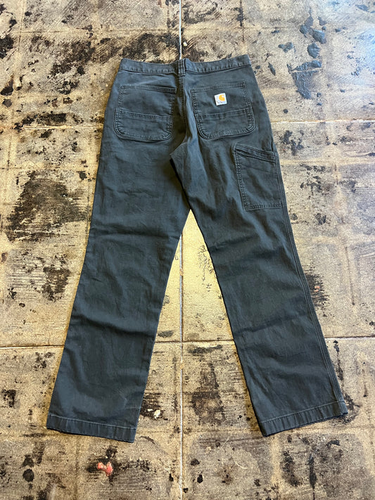GREY CARHARTT PANTS RELAXED FIT