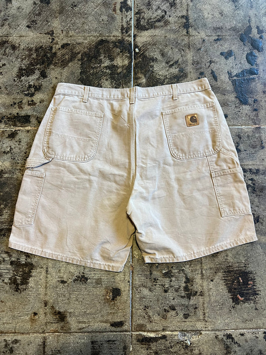 TAN CARHARTT JORTS
