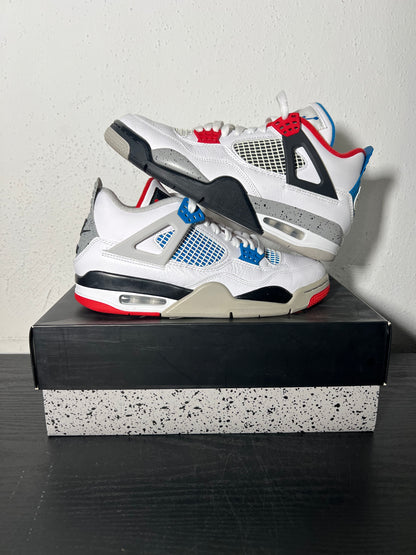 JORDAN 4 WHAT THE (USED)