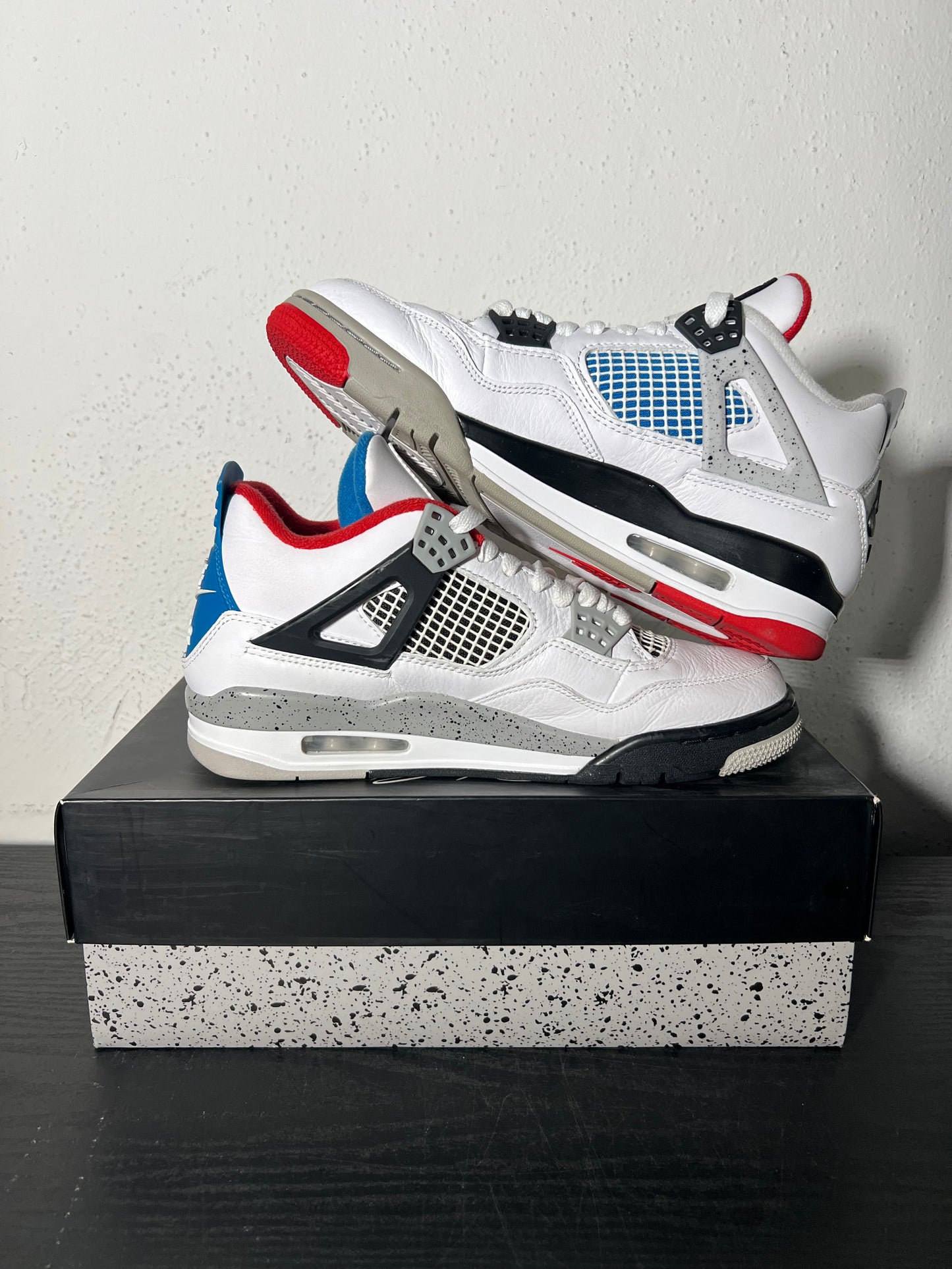 JORDAN 4 WHAT THE (USED)