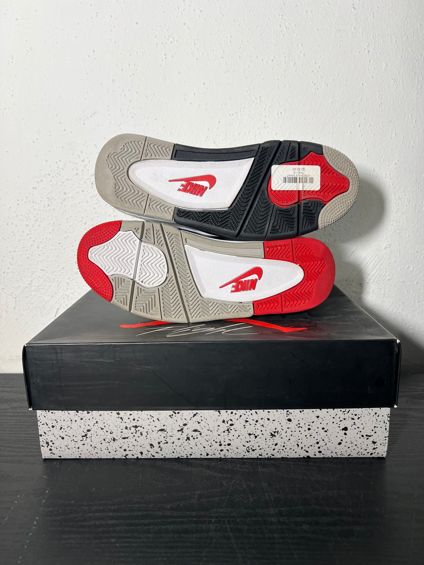 JORDAN 4 WHAT THE (USED)