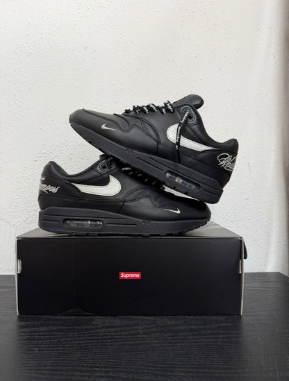 SUPREME AIR MAX 1 BLK/WHT (USED)