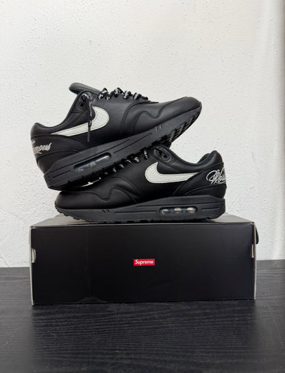 SUPREME AIR MAX 1 BLK/WHT (USED)