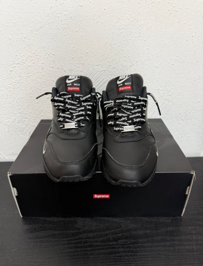 SUPREME AIR MAX 1 BLK/WHT (USED)