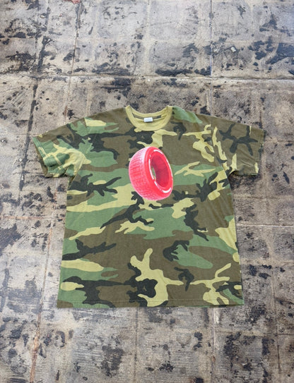 SUPREME CAMO TIRE TEE