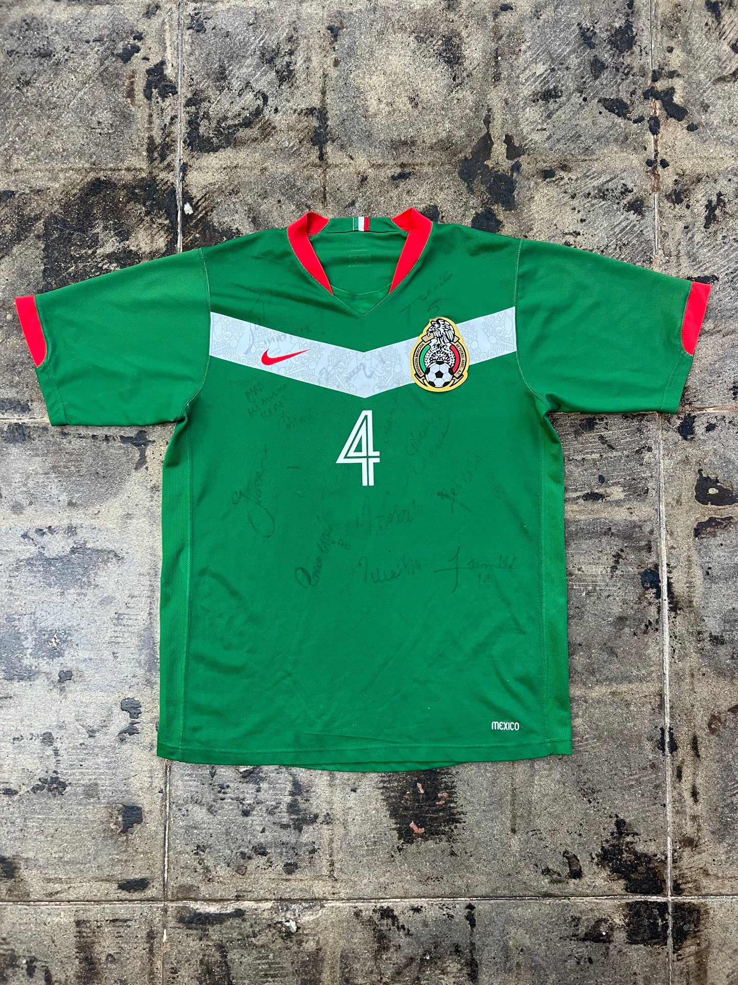 NIKE 06' MEXICO MARQUEZ HOME JERSEY
