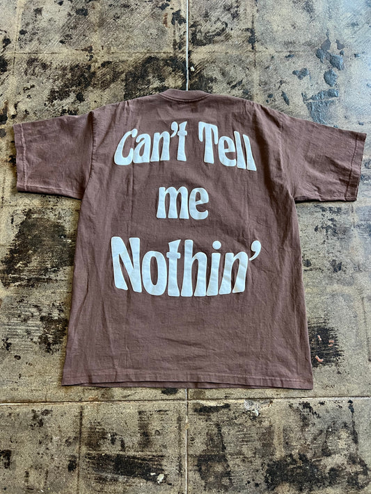 BROWN KANYE WEST TEE