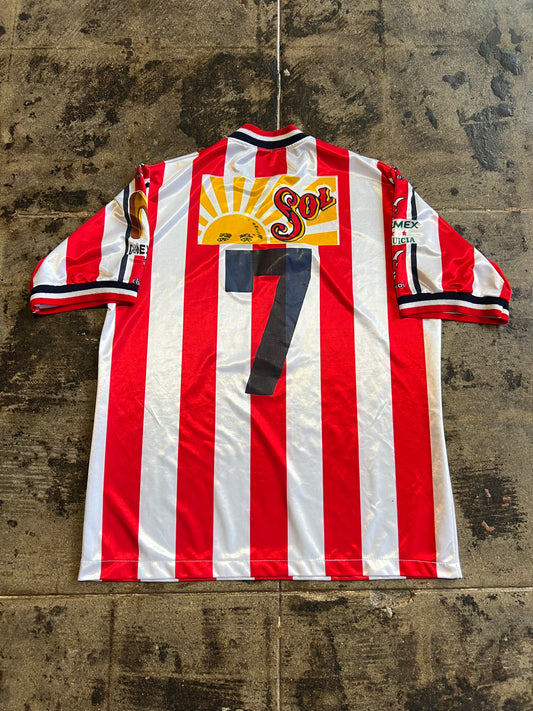 CHIVAS 97/98 HOME BOOT JERSEY