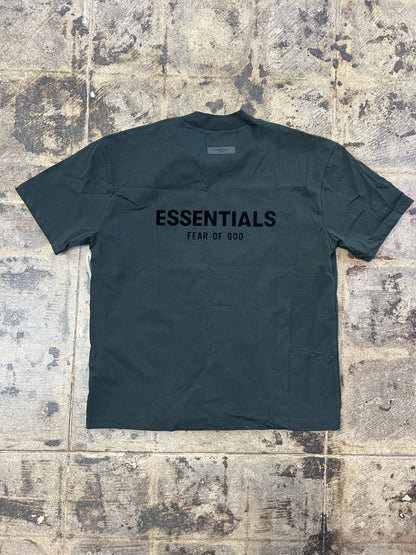 ESSENTIAL LOGO BLACK TEE