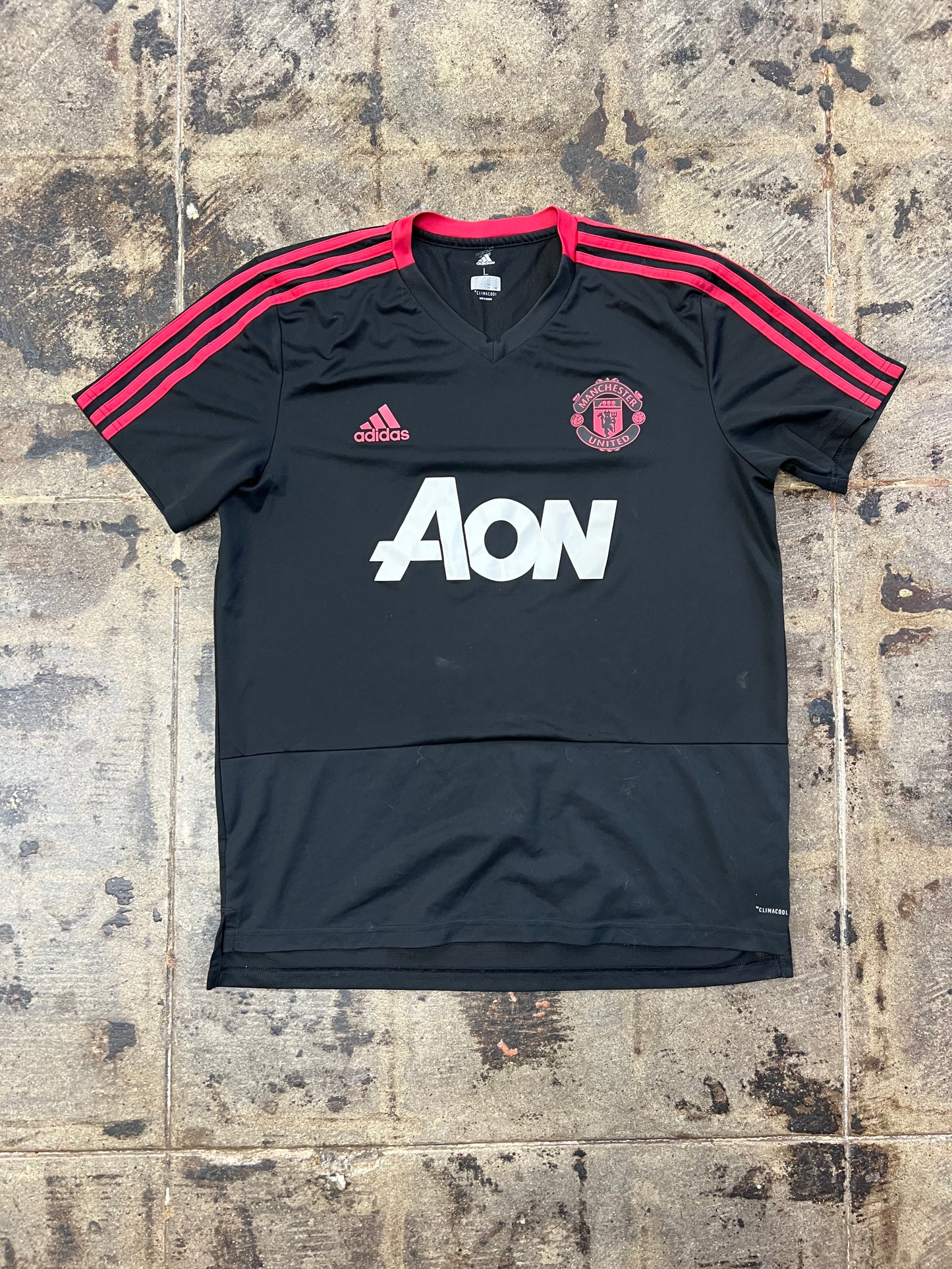 ADIDAS 18/19  MANCHESTER UNITED TRAINING JERSEY