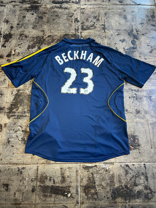 ADIDAS 07-08’ LA GALAXY BECKHAM AWAY JERSEY