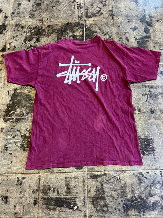STUSSY BASIC LOGO TEE