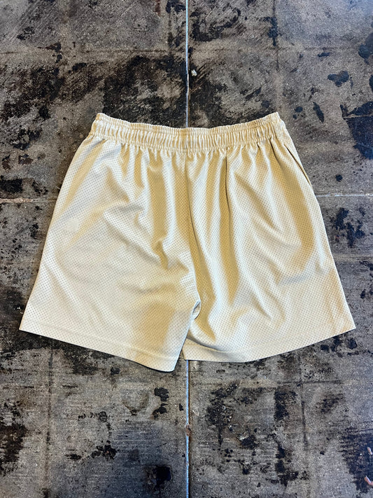 ERIC EMANUEL TAN MESH SHORTS