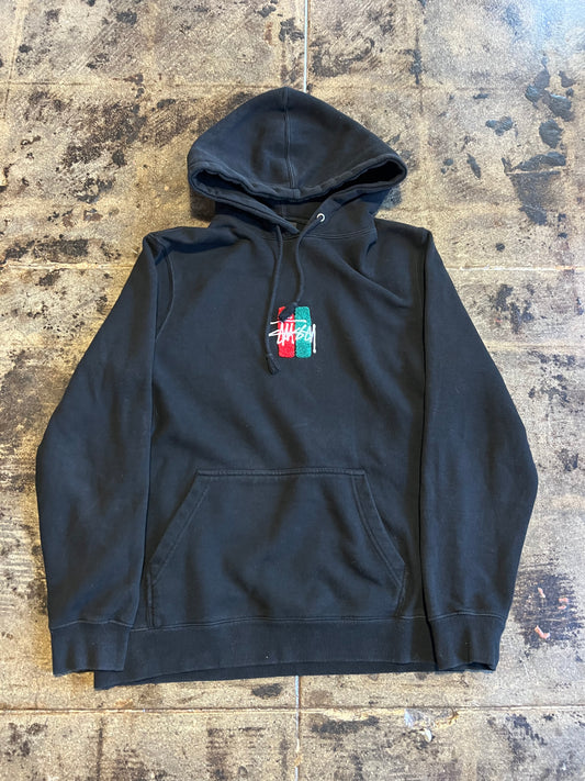 STUSSY BARS LOGO PULLOVER HOODIE