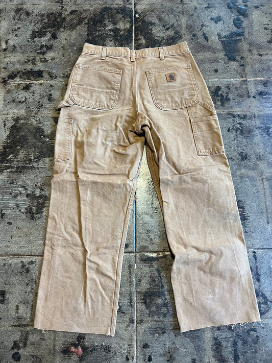 BROWN CARHARTT CARPENTER PANT
