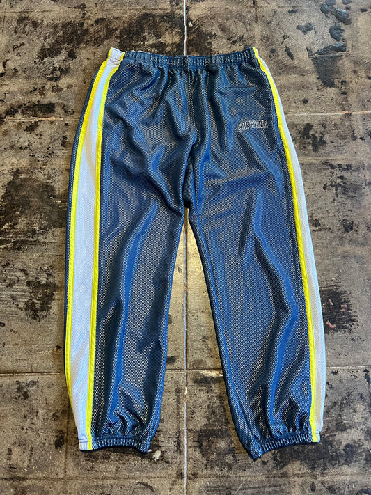 SUPREME BONDED MESH NAVY TRACK PANTS