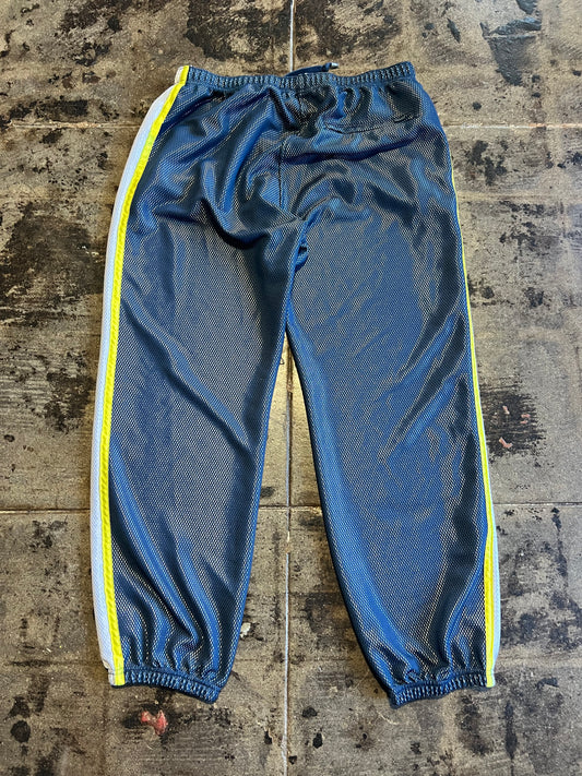SUPREME BONDED MESH NAVY TRACK PANTS
