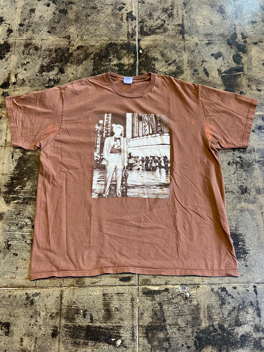 SUPREME PIL LIVE IN TOKYO BROWN TEE