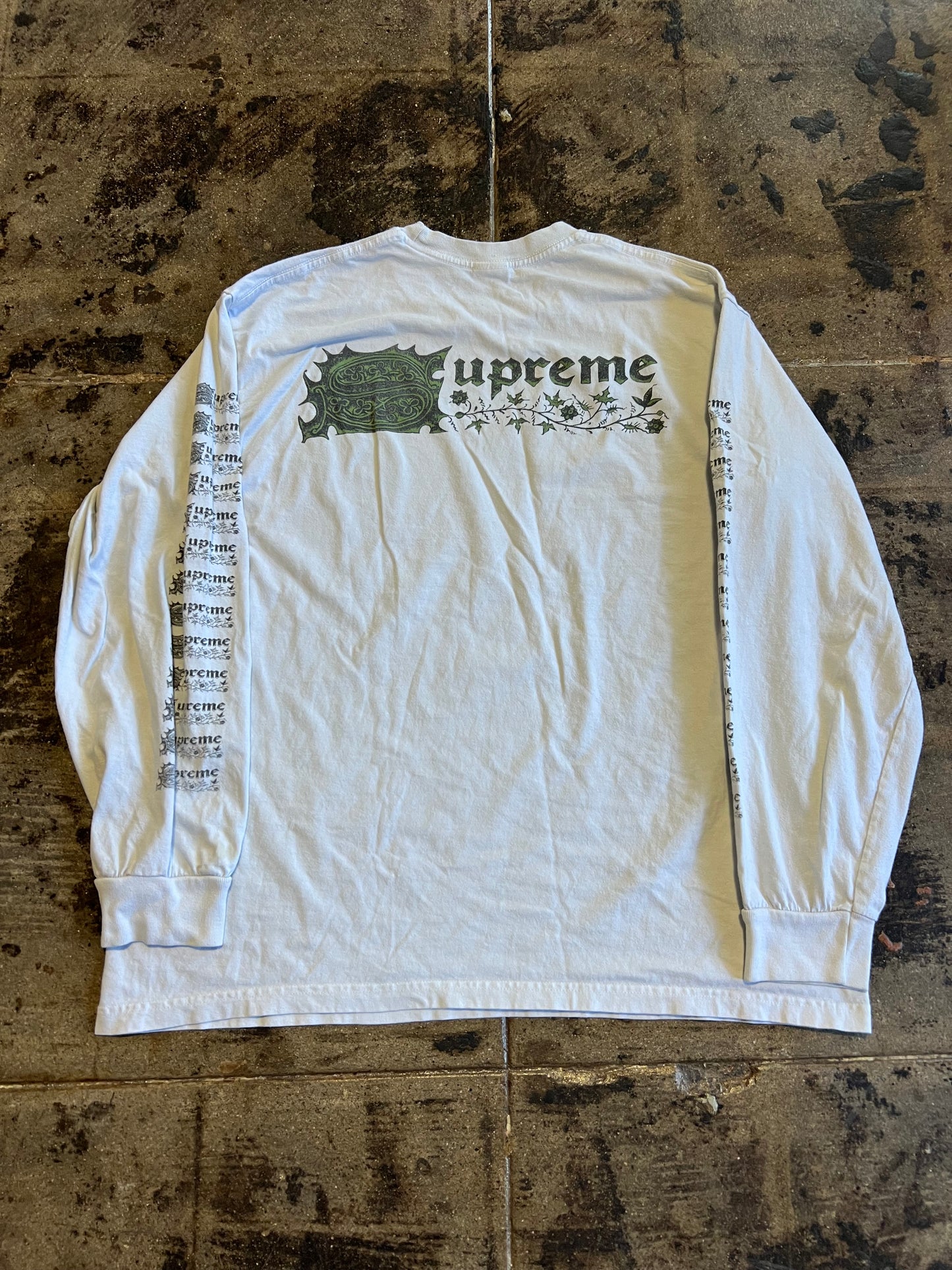 SUPREME SAINT SEBASTIAN GREY L/S