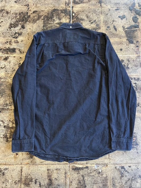 SUPREME BLACK BUTTON UP