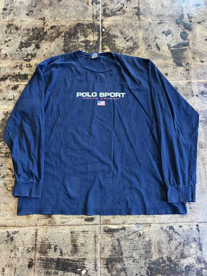 POLO SPORTS NAVY L/S