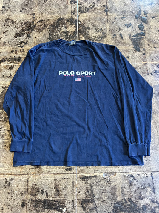 POLO SPORTS NAVY L/S
