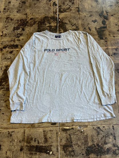 POLO SPORTS GREY L/S