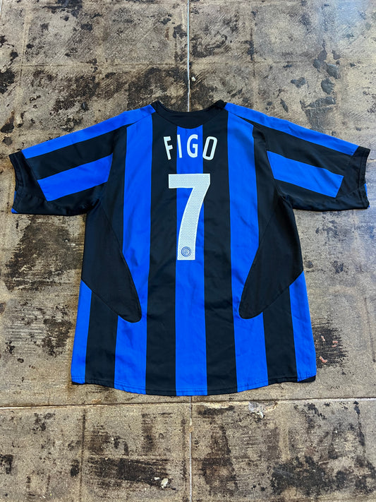 NIKE 05/06 INTER MILAN FIGO HOME JERSEY