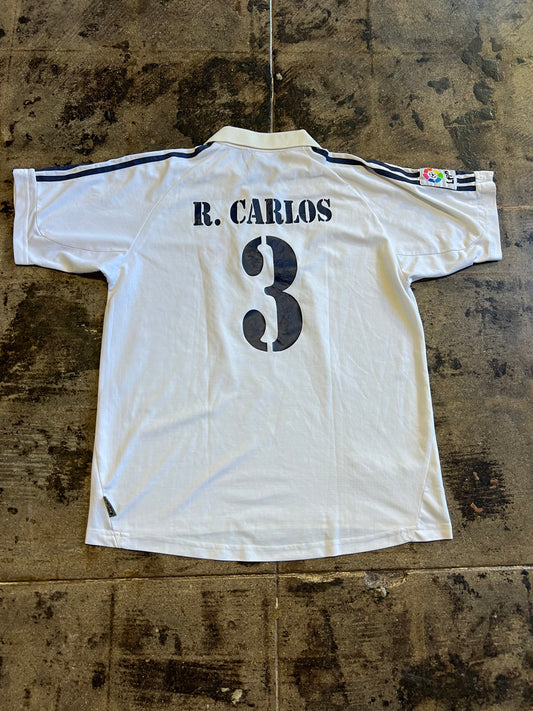 ADIDAS 01/02 REAL MADRID R. CARLOS HOME JERSEY