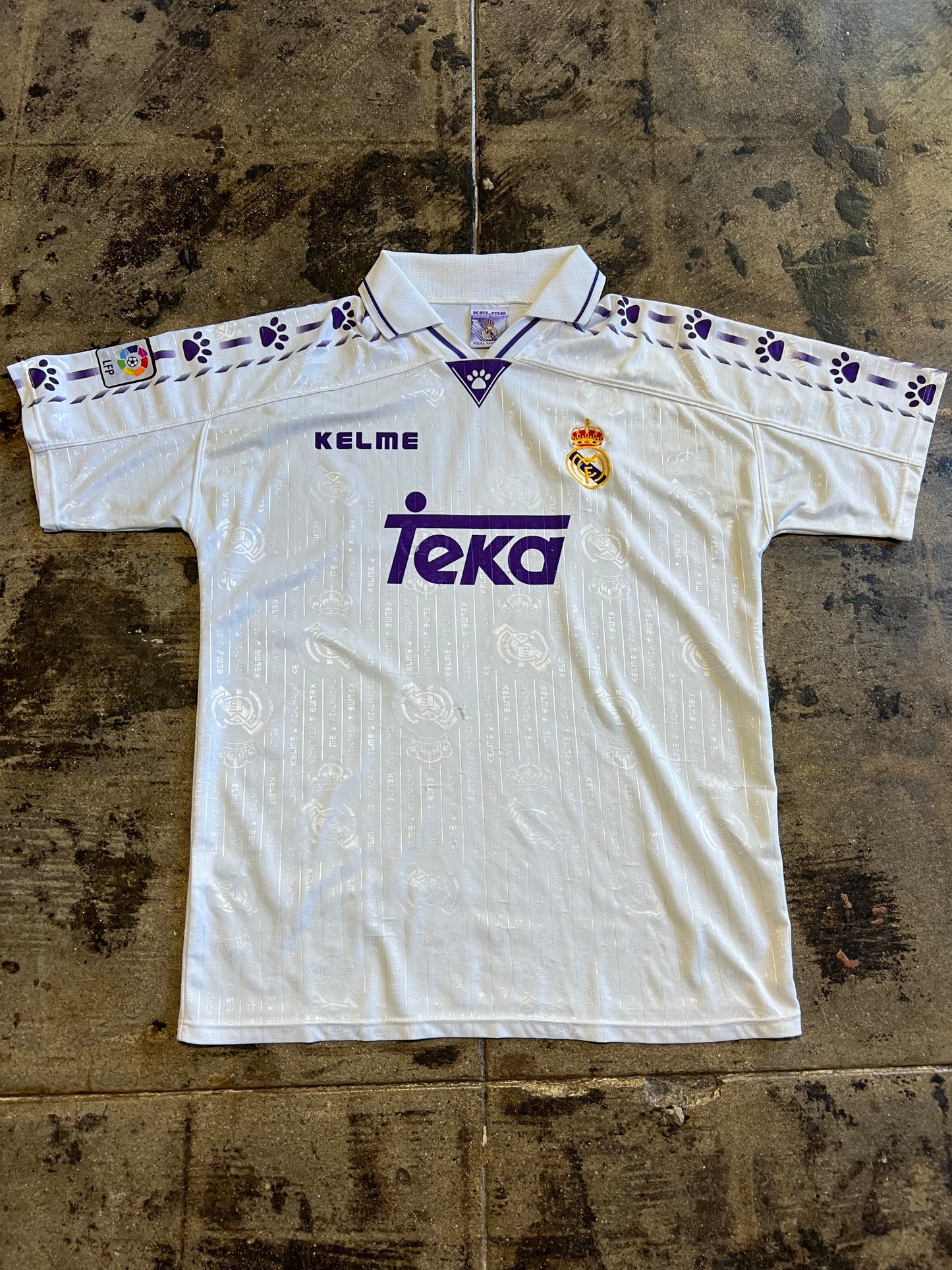 KELME 96-97 REAL MADRID HOME JERSEY