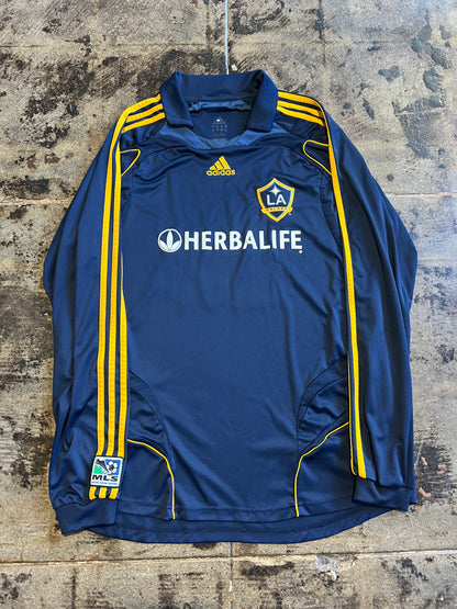 ADIDAS 08/09 LA GALAXY BECKHAM L/S JERSEY