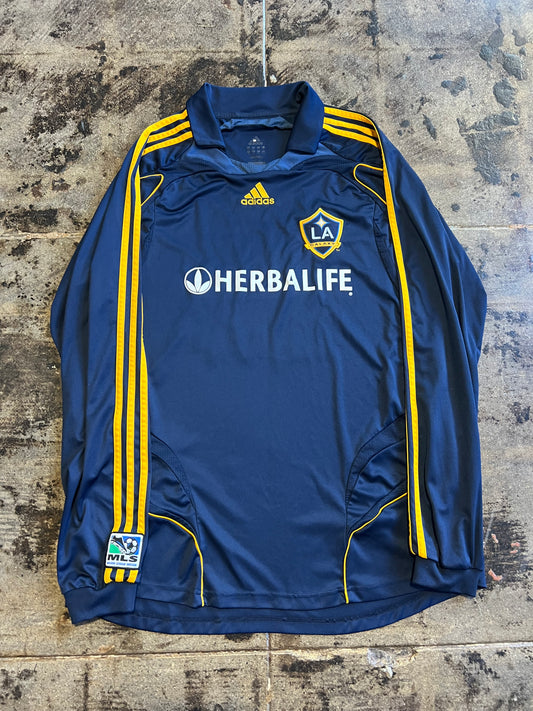 ADIDAS 08/09 LA GALAXY BECKHAM L/S JERSEY