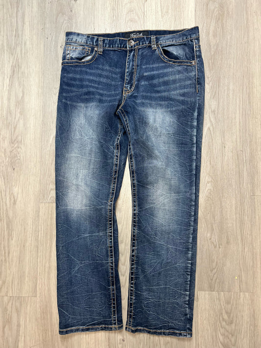 TRUE LUCK BLUE JEANS SIZE: 38X32