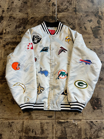 REEBOX NFL AOP TEAM LOGO JACKET