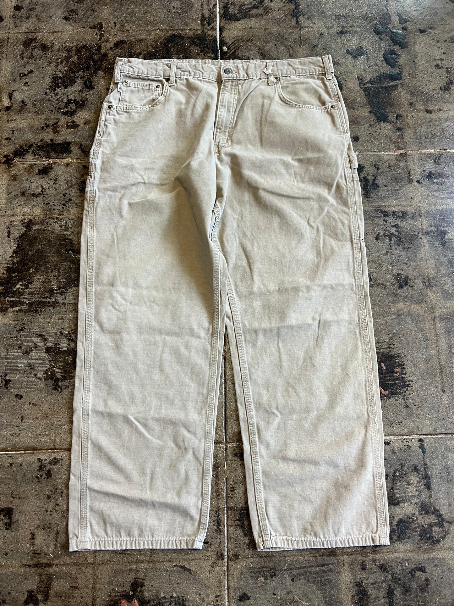 TAN CARHARTT JEANS