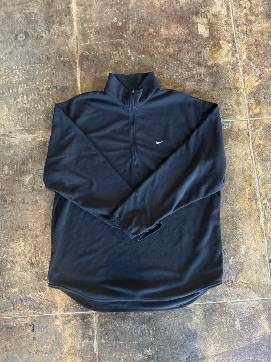 NIKE FLEECE QUARTER ZIP SIZE:L