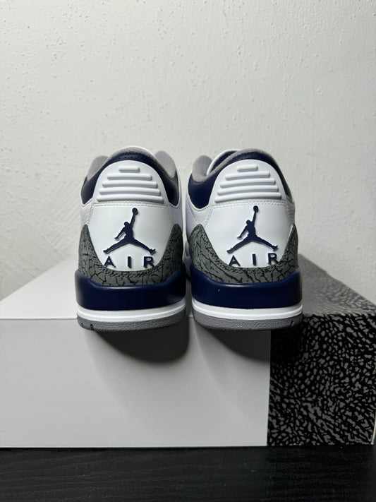 JORDAN 3 MIDNIGHT NAVY