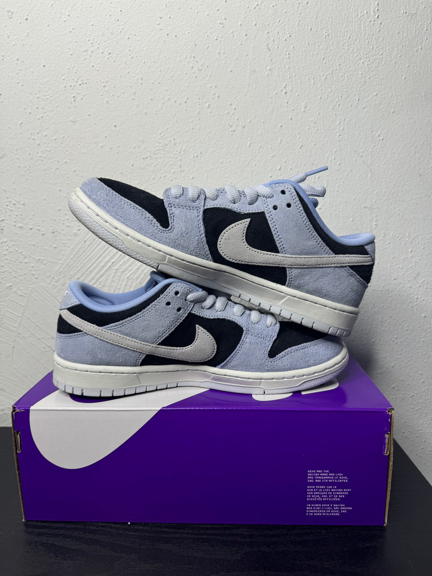 DUNK LOW SB BLK ALUMINUM (USED)