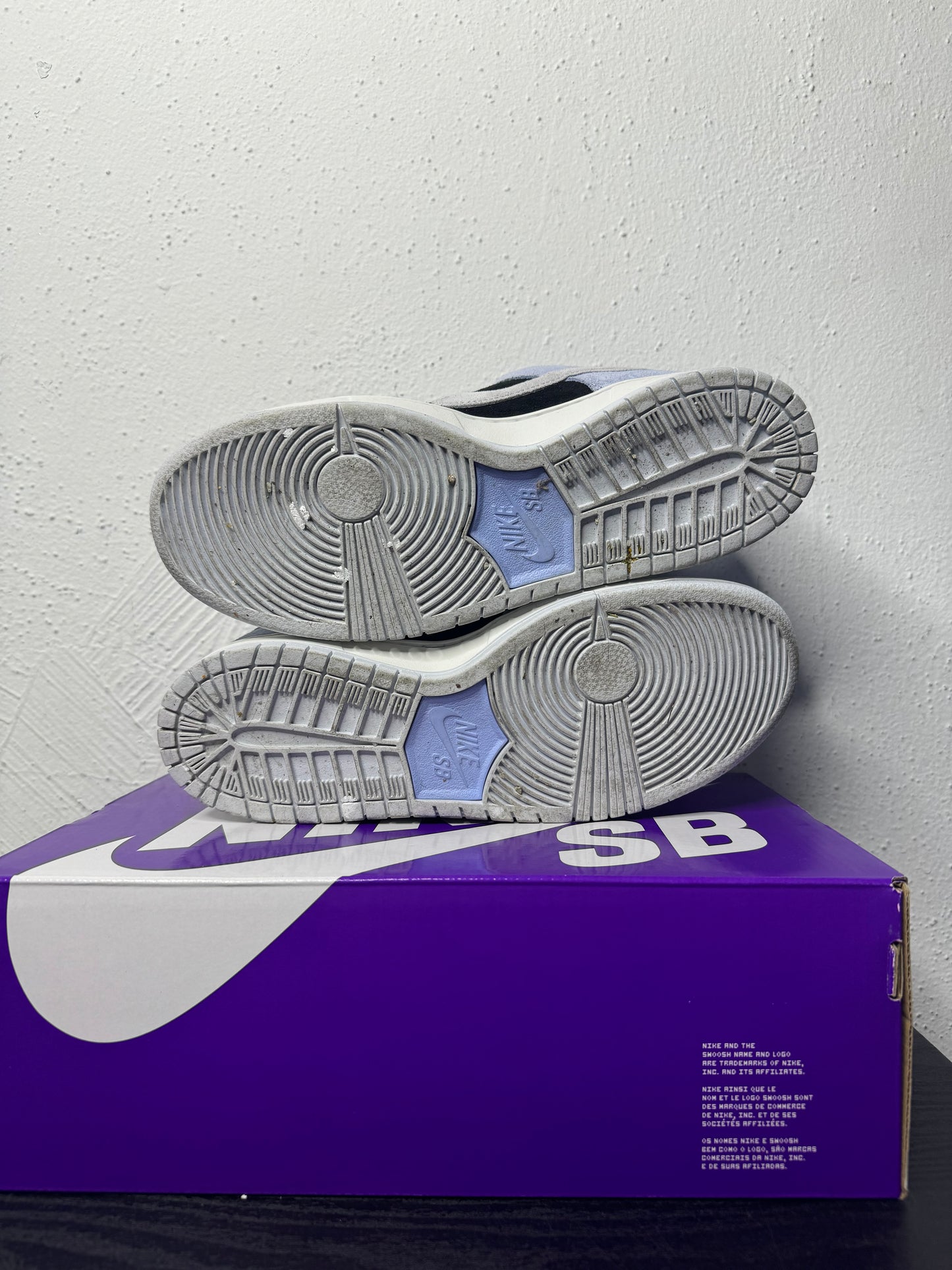 DUNK LOW SB BLK ALUMINUM (USED)