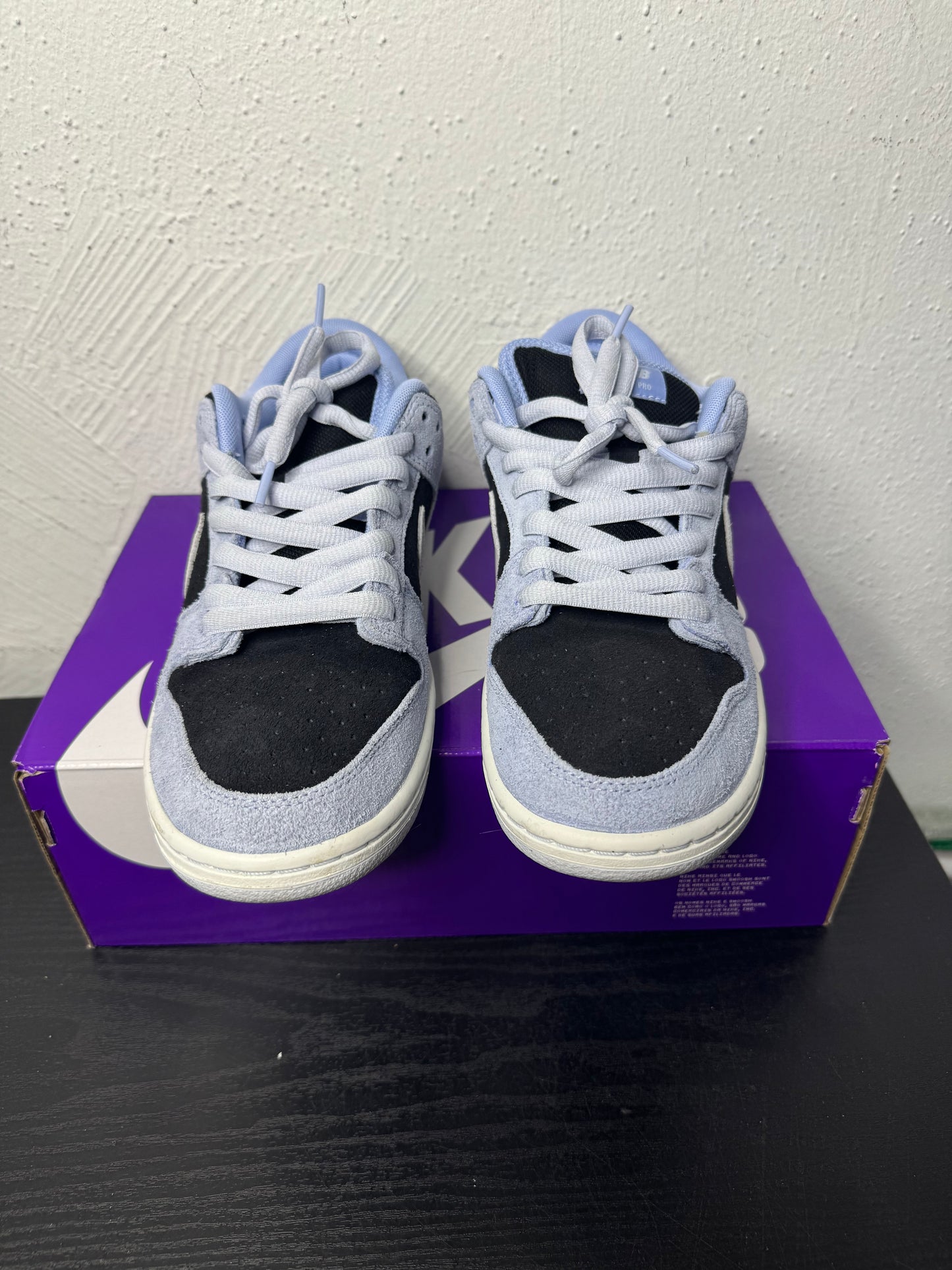 DUNK LOW SB BLK ALUMINUM (USED)