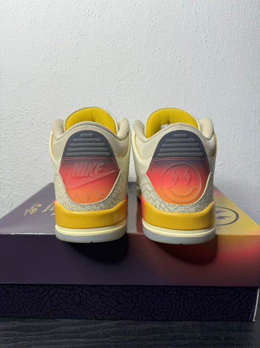 JORDAN 3 J BALVIN MEDELLIN SUNSET (USED)