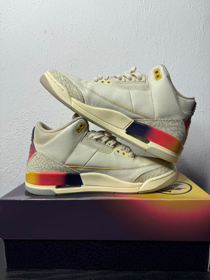 JORDAN 3 J BALVIN MEDELLIN SUNSET (USED)
