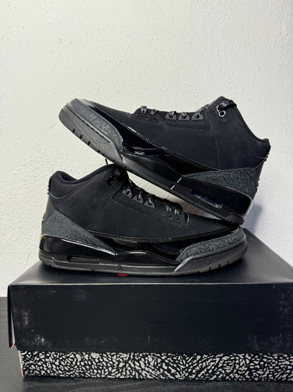 JORDAN 3 BLACK CAT (2025) (USED)
