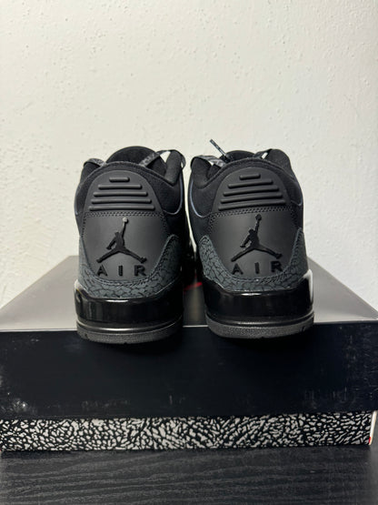 JORDAN 3 BLACK CAT (2025) (USED)
